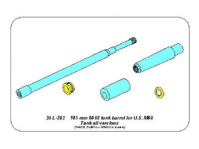 105 mm M-68 tank barrel for U.S. M60 Tank - image 17