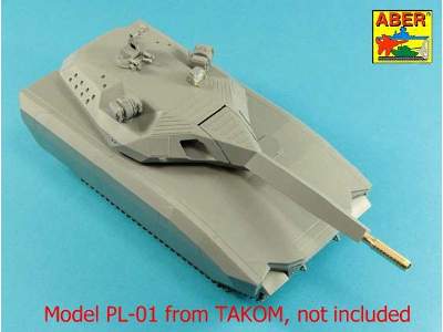 105mm Barrel for Polish concept tank PL-01 - image 3