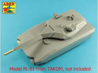 105mm Barrel for Polish concept tank PL-01 - image 4