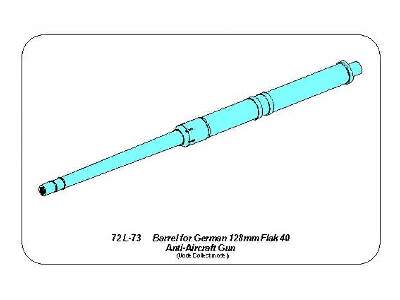 Barrel for German 128mm Flak 40 Anti-Aircraft Gun - image 12