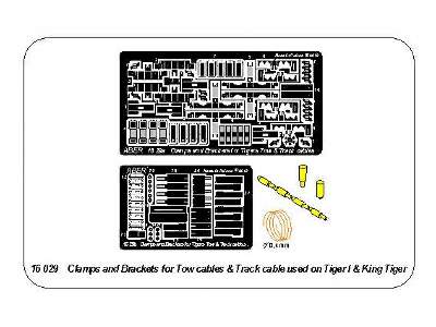 Clamps and Brackets for Tow and Track cables used on Tiger - image 20