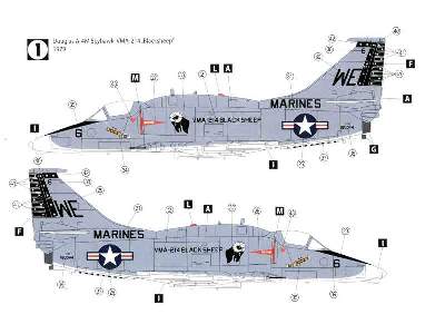 Douglas A-4M Skyhawk, VMA-214 Blacksheep - image 12