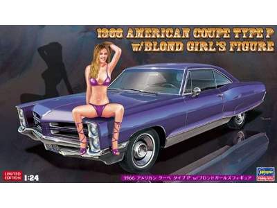 52224 1966 American Coupe Type P W/Blond Girl's Figure - image 1
