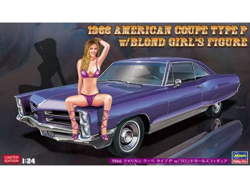 52224 1966 American Coupe Type P W/Blond Girl's Figure - image 1