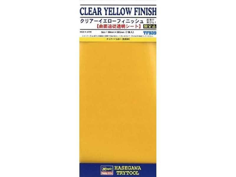 71939 Clear Yellow Finish - image 1