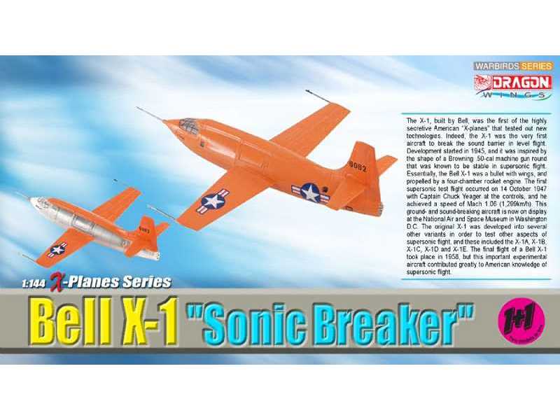 Bell X-1 "Sonic Breaker" (Contains 2 replicas) - image 1