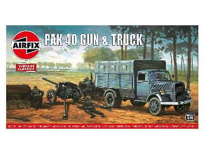 Opel Blitz & Pak 40 Gun - Vintage Classics - image 1