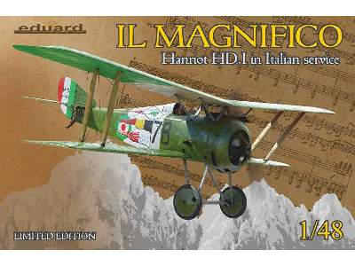 IL MAGNIFICO Hanriot HD. I in Italian service 1/48 - image 1