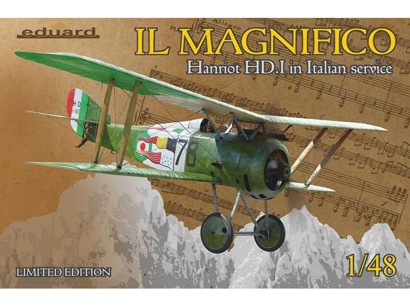 IL MAGNIFICO Hanriot HD. I in Italian service 1/48 - image 1