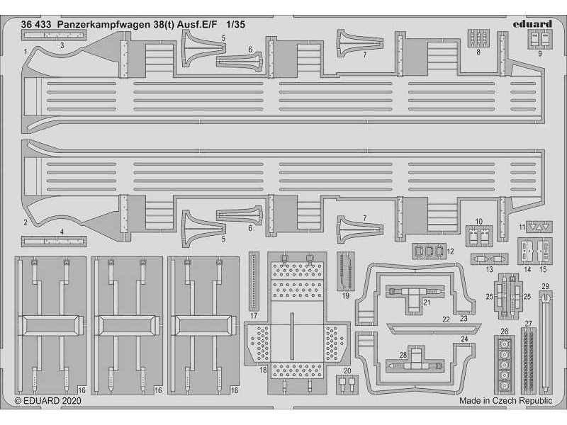 Panzerkampfwagen 38(t) Ausf. E/F 1/35 - Tamiya - image 1