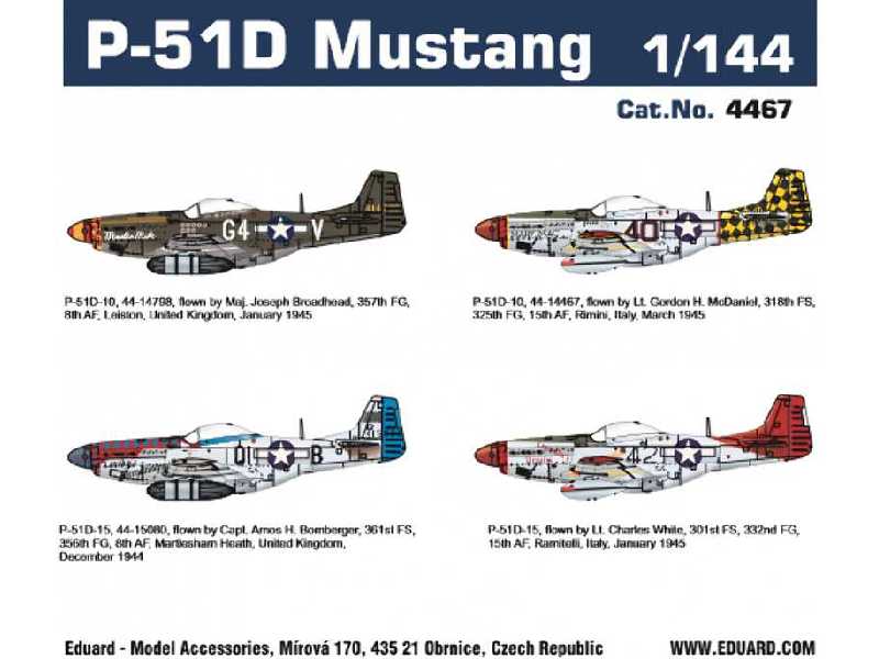 P-51D Mustang 1/144 - image 1