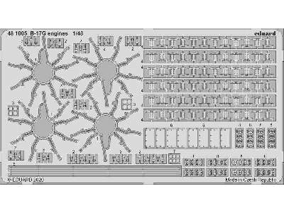 B-17G engines 1/48 - image 1