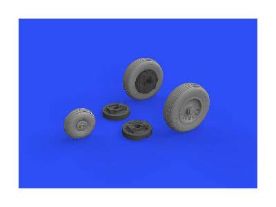 Mirage IIIC wheels 1/48 - Eduard - image 5