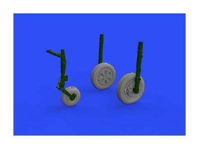 MiG-21PFM wheels 1/72 - Eduard - image 5