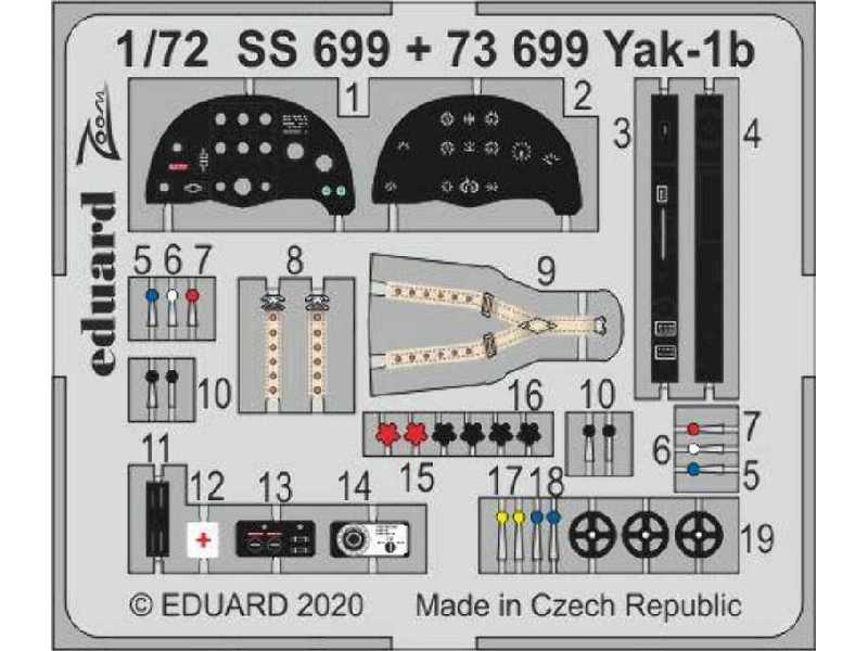 Yak-1b 1/72 - image 1