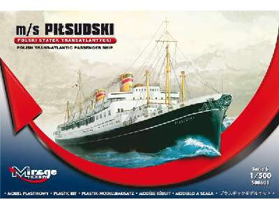 m/s PILSUDSKI Polish Trans-Atlantic Passenger Ship - image 1