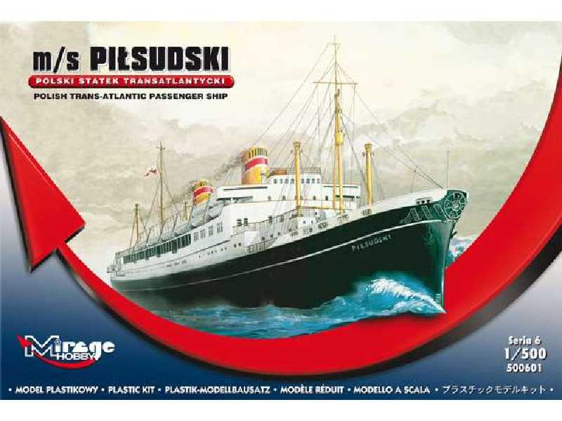 m/s PILSUDSKI Polish Trans-Atlantic Passenger Ship - image 1
