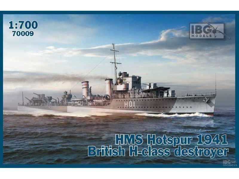 HMS Hotspur 1941 British H-class destroyer - image 1