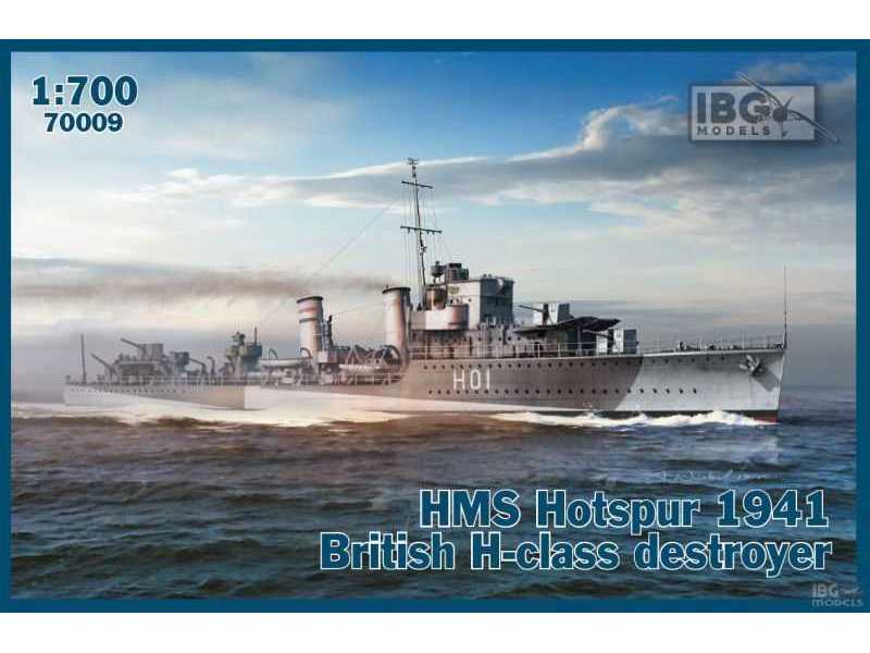 HMS Hotspur 1941 British H-class destroyer - image 1 HMS Hotspur 1941 British H-class destroyer - image 1