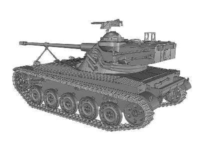 ACE 72445 AMX-13/75 French light tank 1/72 Scale Plastic model Kit