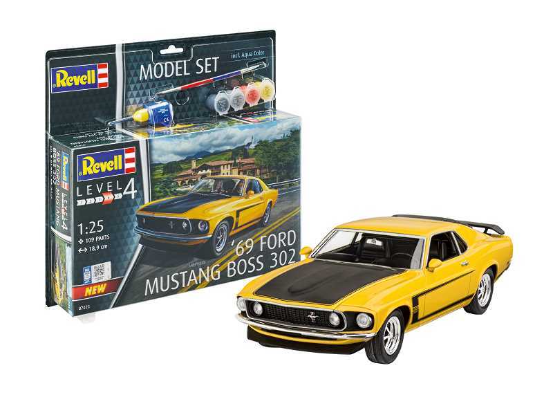 1969 Ford Mustang Boss Model Set - image 1 1969 Ford Mustang Boss Model Set - image 1