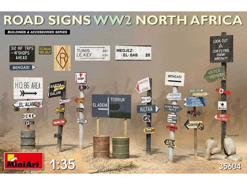 Road Signs Ww2 North Africa - image 1