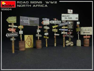 Road Signs Ww2 North Africa - image 13