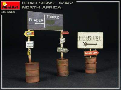 Road Signs Ww2 North Africa - image 16