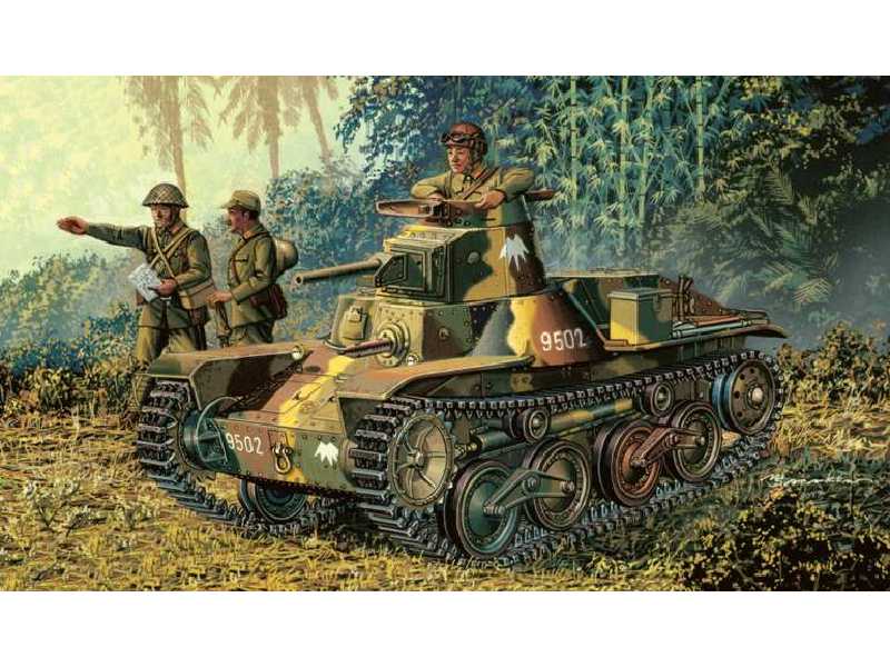 IJA Type 95 Ha-Go Light Tank - image 1