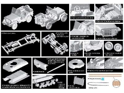 U.S. 1/4-Ton 4x4 Truck + Sherman M4A1(76)W VVSS - image 2