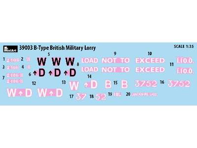 British Military Lorry B-type - image 3