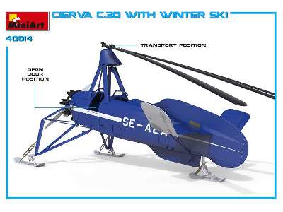 Cierva C.30 With Winter Ski - image 14