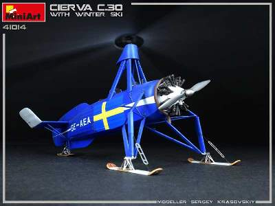 Cierva C.30 With Winter Ski - image 17