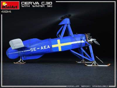 Cierva C.30 With Winter Ski - image 21