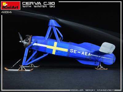 Cierva C.30 With Winter Ski - image 22