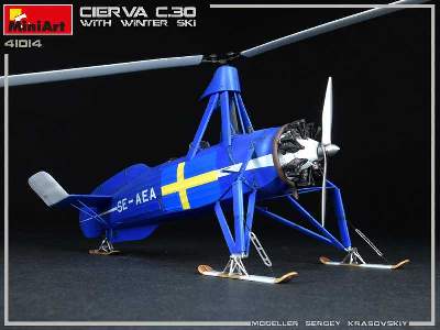 Cierva C.30 With Winter Ski - image 23