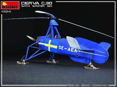 Cierva C.30 With Winter Ski - image 24