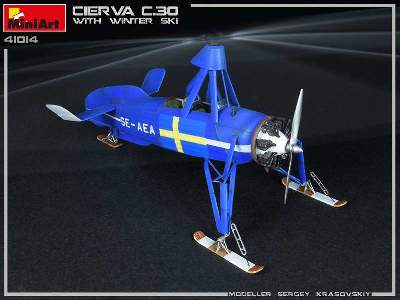 Cierva C.30 With Winter Ski - image 25