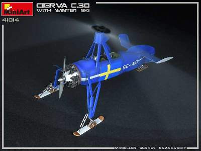 Cierva C.30 With Winter Ski - image 26