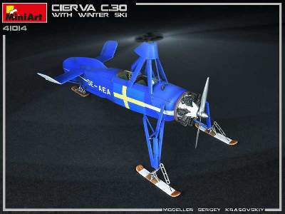 Cierva C.30 With Winter Ski - image 30