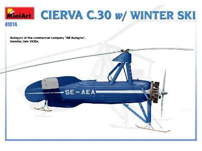 Cierva C.30 With Winter Ski - image 32