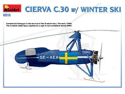 Cierva C.30 With Winter Ski - image 33