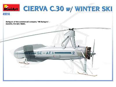 Cierva C.30 With Winter Ski - image 34