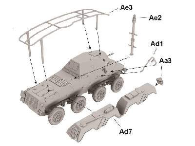 Sd.Kfz.263 8-Rad German Heavy Armoured Car - image 5