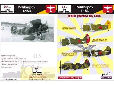 Polikarpov I-153 - Stalin's Falcons On I-153 - image 1