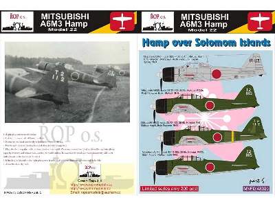 Mitsubishi A6m3 Hamp Model 32 - Hamp Over Solomon Islands - image 1