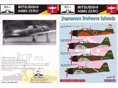Mitsubishi A6m5 Zero Model 52 - Japanese Defence Islands - image 1