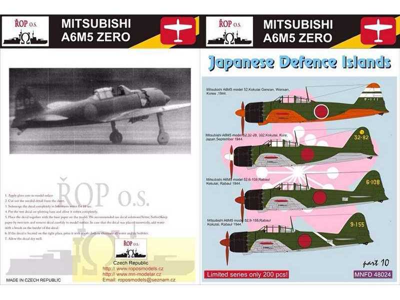 Mitsubishi A6m5 Zero Model 52 - Japanese Defence Islands - image 1