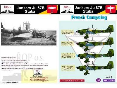 Junkers Ju 87b Stuka - French Campaign - image 2