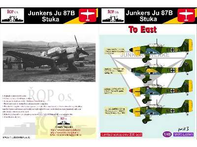 Junkers Ju 87b Stuka - To East - image 1